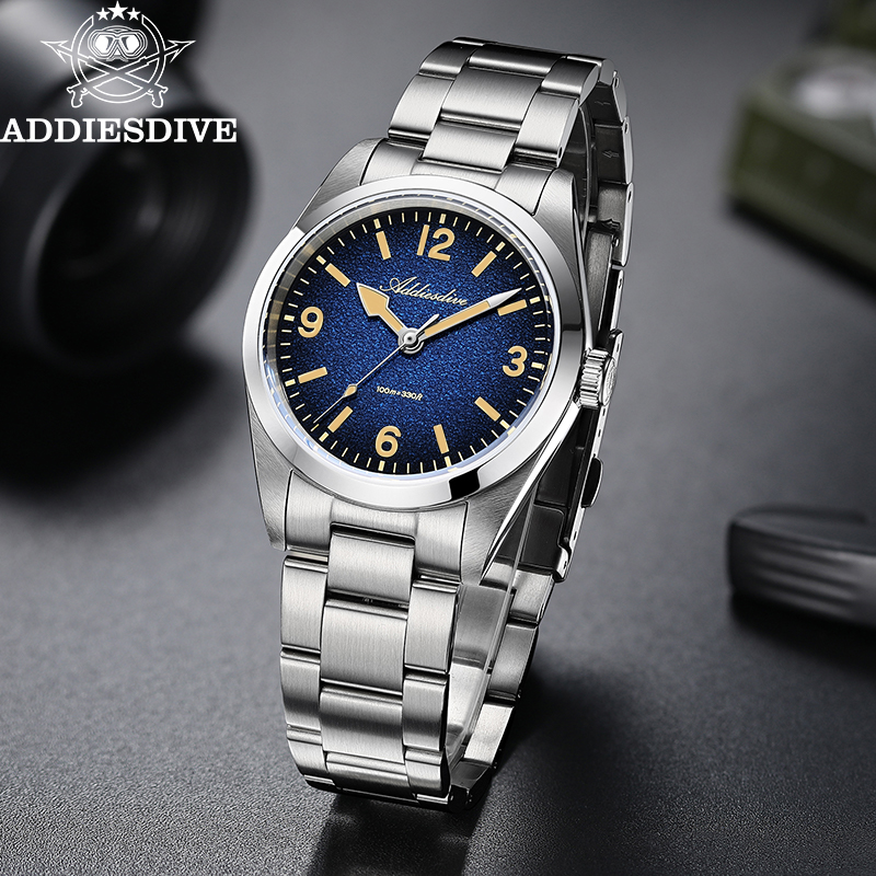 Watch Crown Screw Down Replacement - ADDIESDIVE 36mm 남성용 쿼츠 시계, 2035
