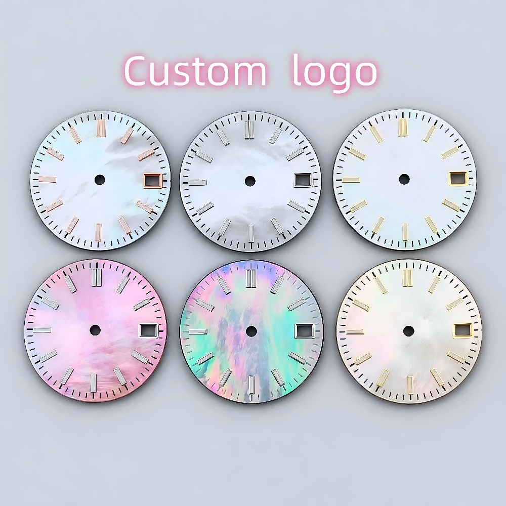 Watch Dial Custom Sterile 28.5Mm - 28.5mm 크기의 무지 시계 다이얼, NH35