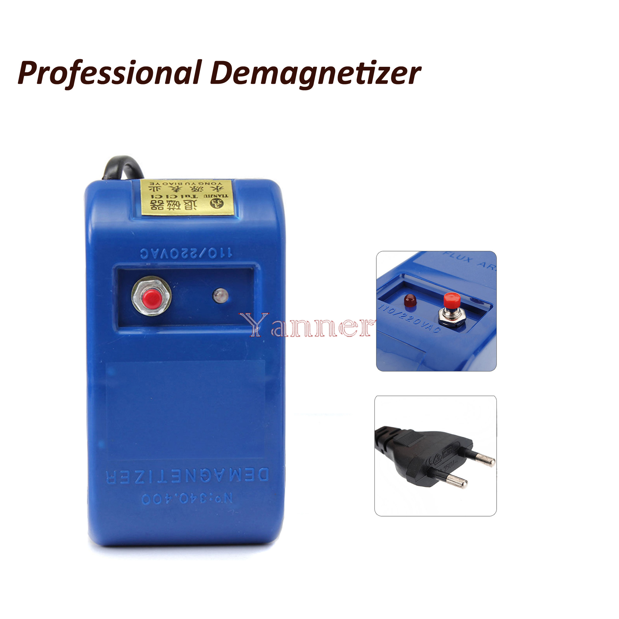 전기식 자기 제거기(유럽 및 미국용 플러그)와 드라이버 - Watch Demagnetizer Electrical Repair 리뷰 및 가격