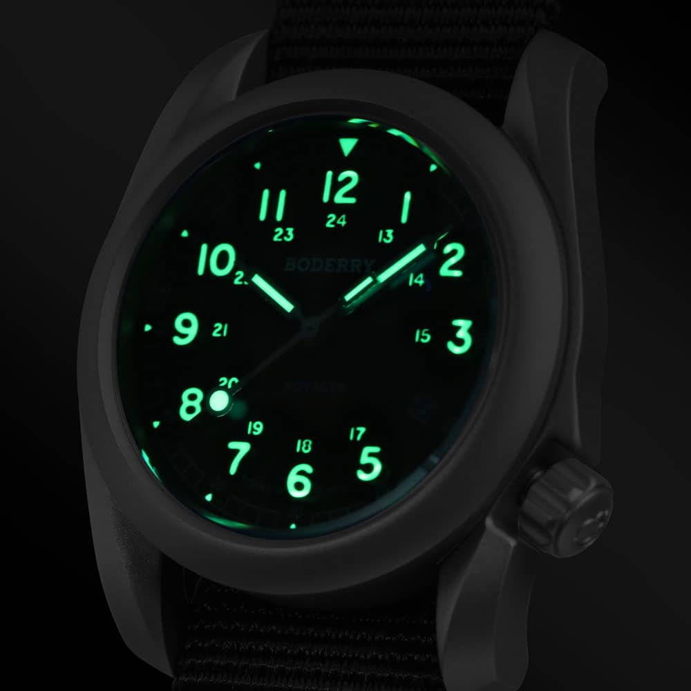 BODERRY 남성용 필드 시계 티타늄 오토매틱 TMI - Field Watch Titanium 100M Sapphire 리뷰 및 가격