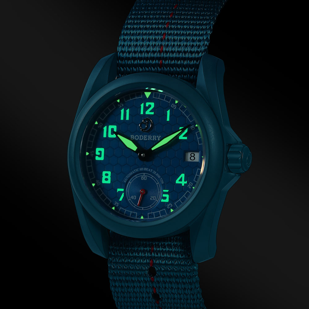 BODERRY 남성용 필드 시계 티타늄 자동 최고 브랜 - Field Watch Titanium 100M Sapphire 리뷰 및 가격