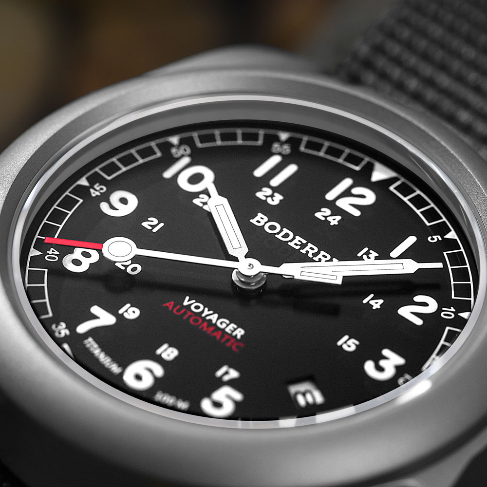 보데리 보이저 남성용 경량 티타늄 필드 시계, 자동 무 - Field Watch Titanium 100M Sapphire 리뷰 및 가격