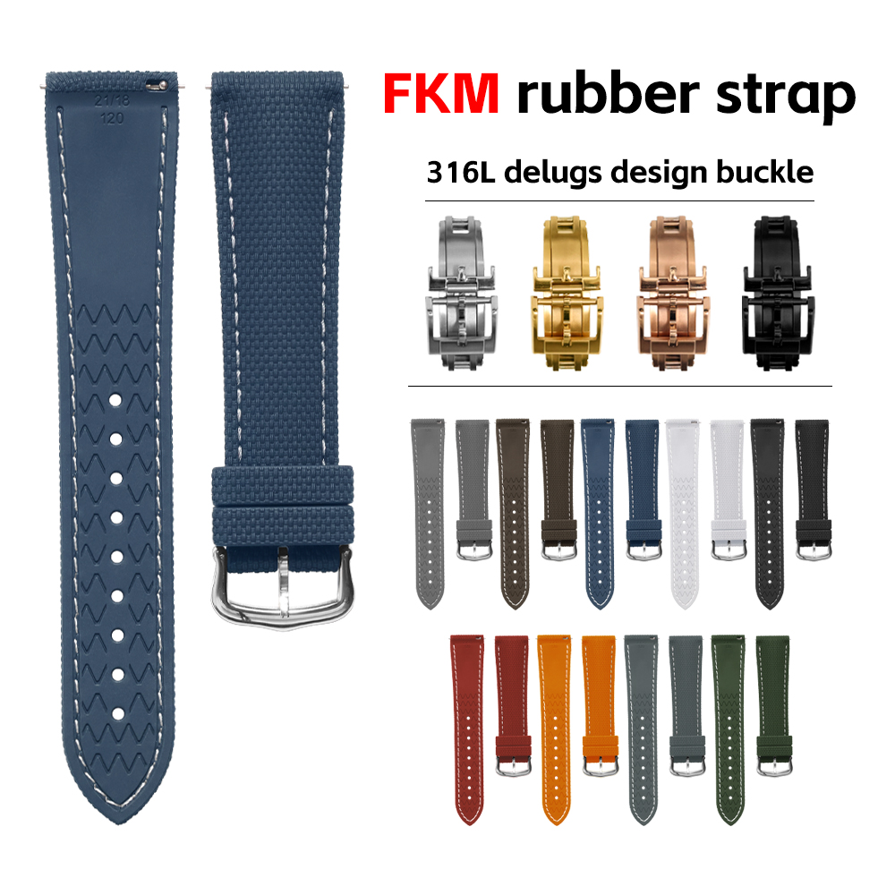 FKM 고무 소재 시계줄, 세일클로스 패턴, 18mm, - Fkm Rubber Dive Watch Strap 20Mm 리뷰 및 가격