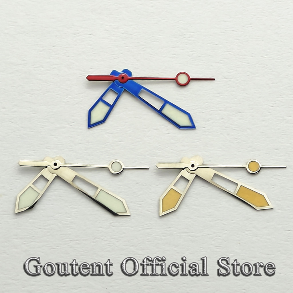 Goutent 홀로우 트라페조이드 시계 바늘 녹색 발광 - Watch Movement Automatic Nh35A Nh36A 리뷰 및 가격