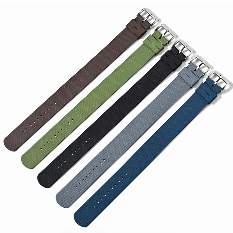 플루오로 고무 스트랩 20mm 21mm 22mm 원피스 - Fkm Rubber Dive Watch Strap 20Mm 리뷰 및 가격