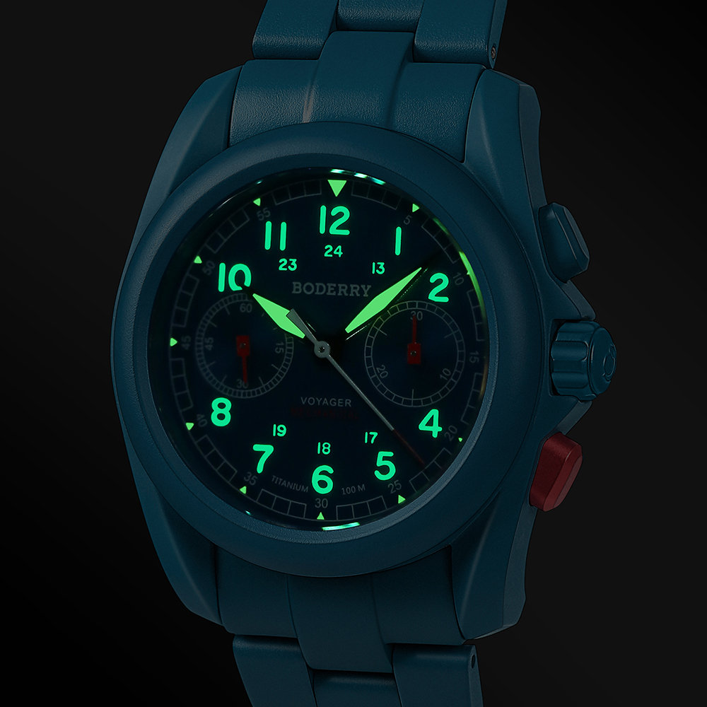 보더리 보이저 필드 워치 크로노그래프 티타늄 기계식 1 - Field Watch Titanium 100M Sapphire 리뷰 및 가격