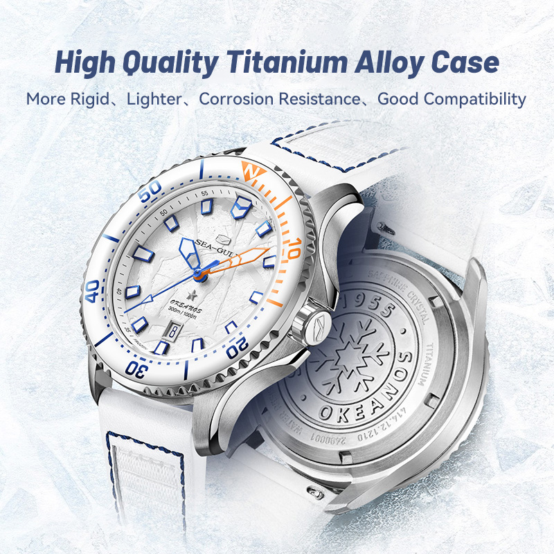 씨걸 오션 시리즈 프로 자동 기계식 시계, 티타늄 소재 - Titanium Automatic Watch 300M Sapphire 리뷰 및 가격
