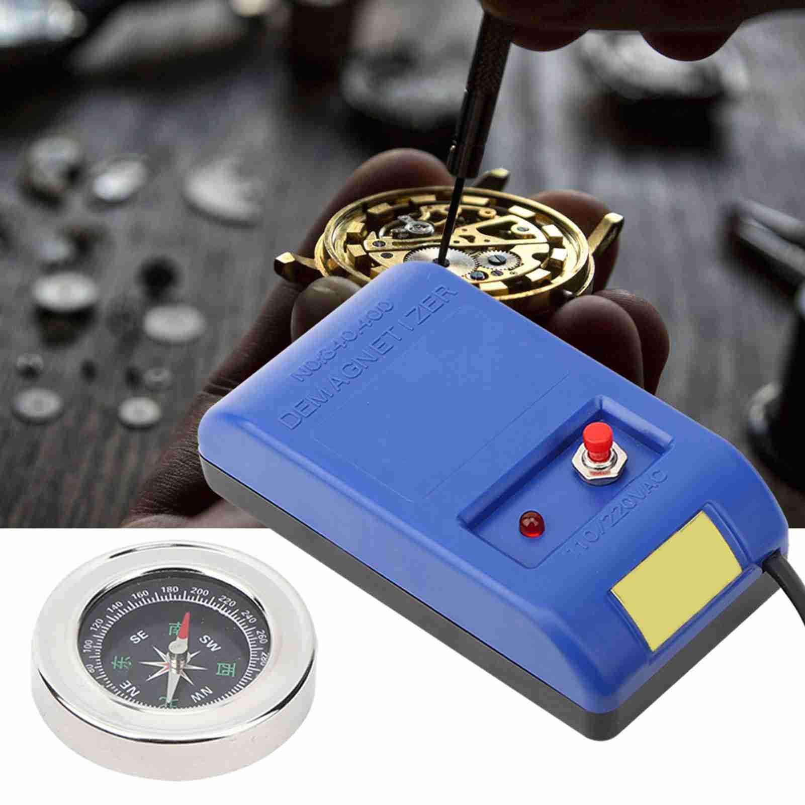 전기식 자기 제거 도구 시계 수리용 자기 제거 도구 세 - Watch Demagnetizer Electrical Repair 리뷰 및 가격