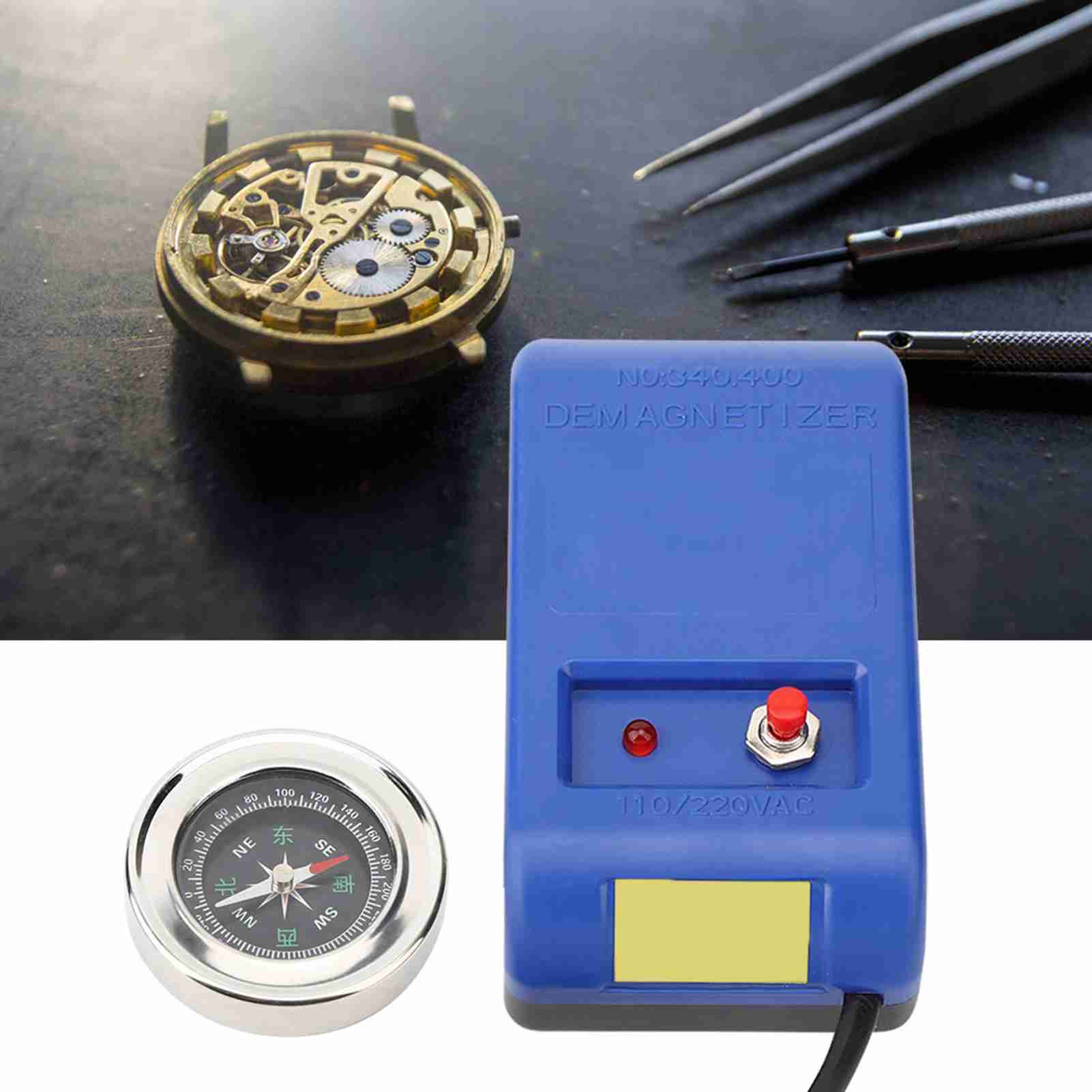 전기식 자기 제거 도구 시계 수리용 자기 제거 도구 세 - Watch Demagnetizer Electrical Repair 리뷰 및 가격