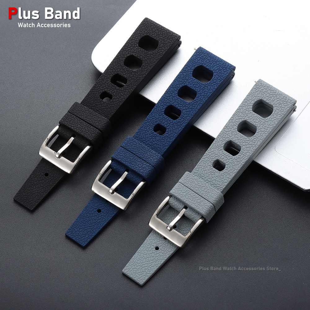 새로운 디자인의 불소 고무(FKM) 시계줄, 20mm, - Fkm Rubber Dive Watch Strap 20Mm 리뷰 및 가격