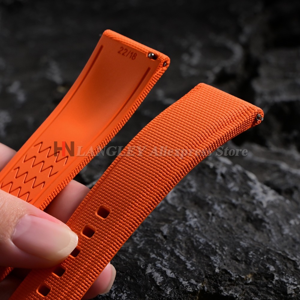 FKM 불소 고무 시계줄, 20mm, 21mm, 22m - Fkm Rubber Dive Watch Strap 20Mm 리뷰 및 가격