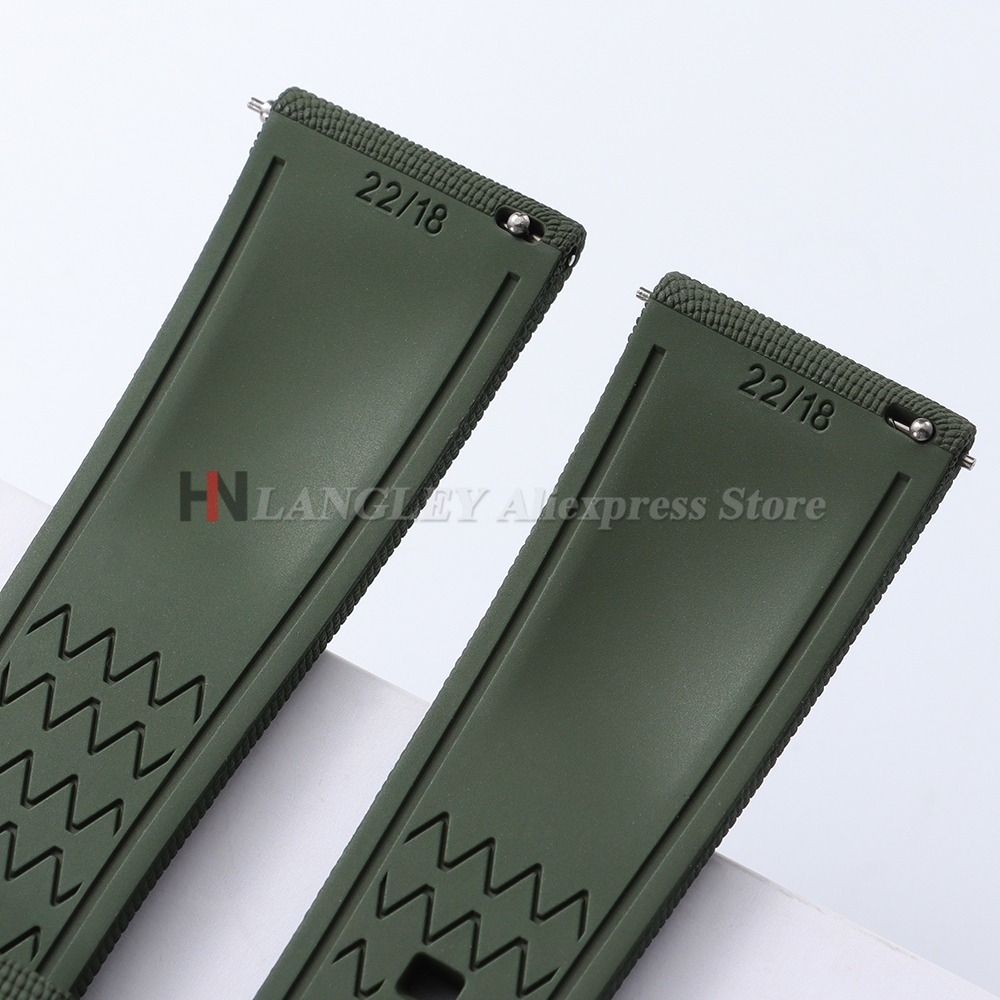 FKM 불소 고무 시계줄, 20mm, 21mm, 22m - Fkm Rubber Dive Watch Strap 20Mm 리뷰 및 가격