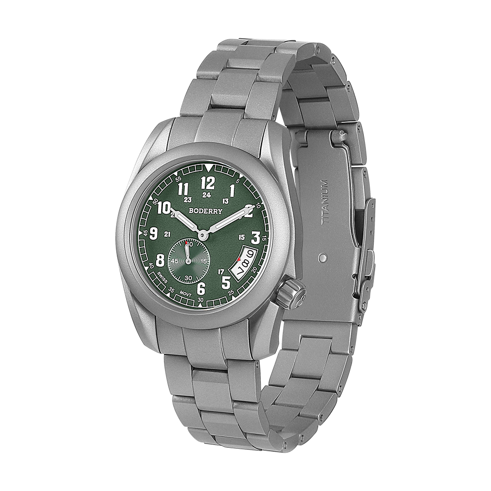 Boderry VOYAGER 38 필드 시계 쿼츠 무브 - Field Watch Titanium 100M Sapphire 리뷰 및 가격