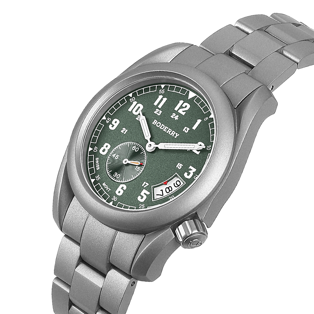 Boderry VOYAGER 38 필드 시계 쿼츠 무브 - Field Watch Titanium 100M Sapphire 리뷰 및 가격