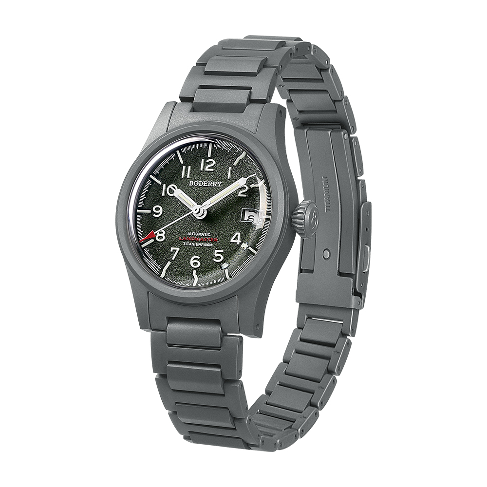 보데리 랜드마스터 필드 시계 티타늄 오토매틱 TMI 무 - Field Watch Titanium 100M Sapphire 리뷰 및 가격