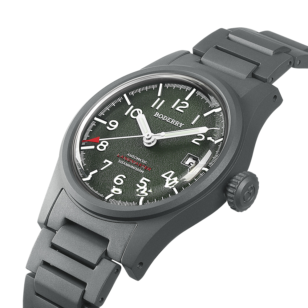 보데리 랜드마스터 필드 시계 티타늄 오토매틱 TMI 무 - Field Watch Titanium 100M Sapphire 리뷰 및 가격