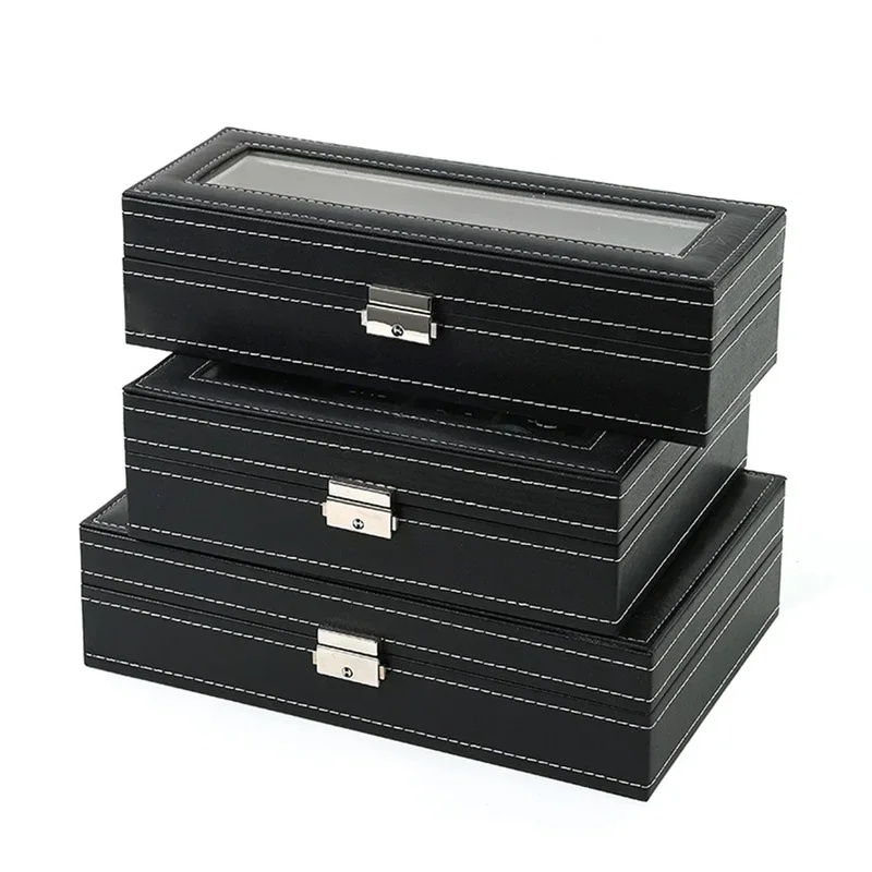 2/3/4/5/6/8/10/12개의 시계를 수납할 수  - Watch Display Case Glass Top 12 Slots 리뷰 및 가격