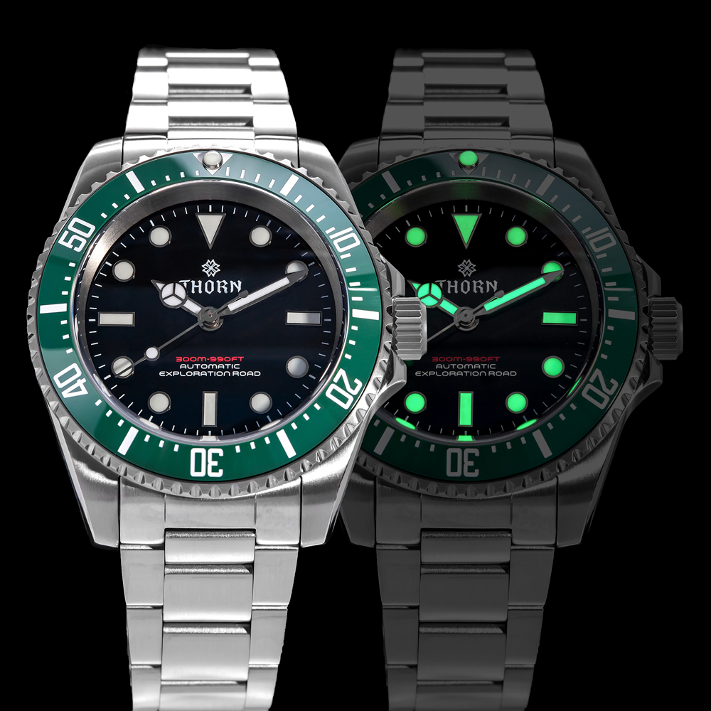 THORN SHY037 다이버용 자동 기계식 시계, 4 - Titanium Automatic Watch 300M Sapphire 리뷰 및 가격