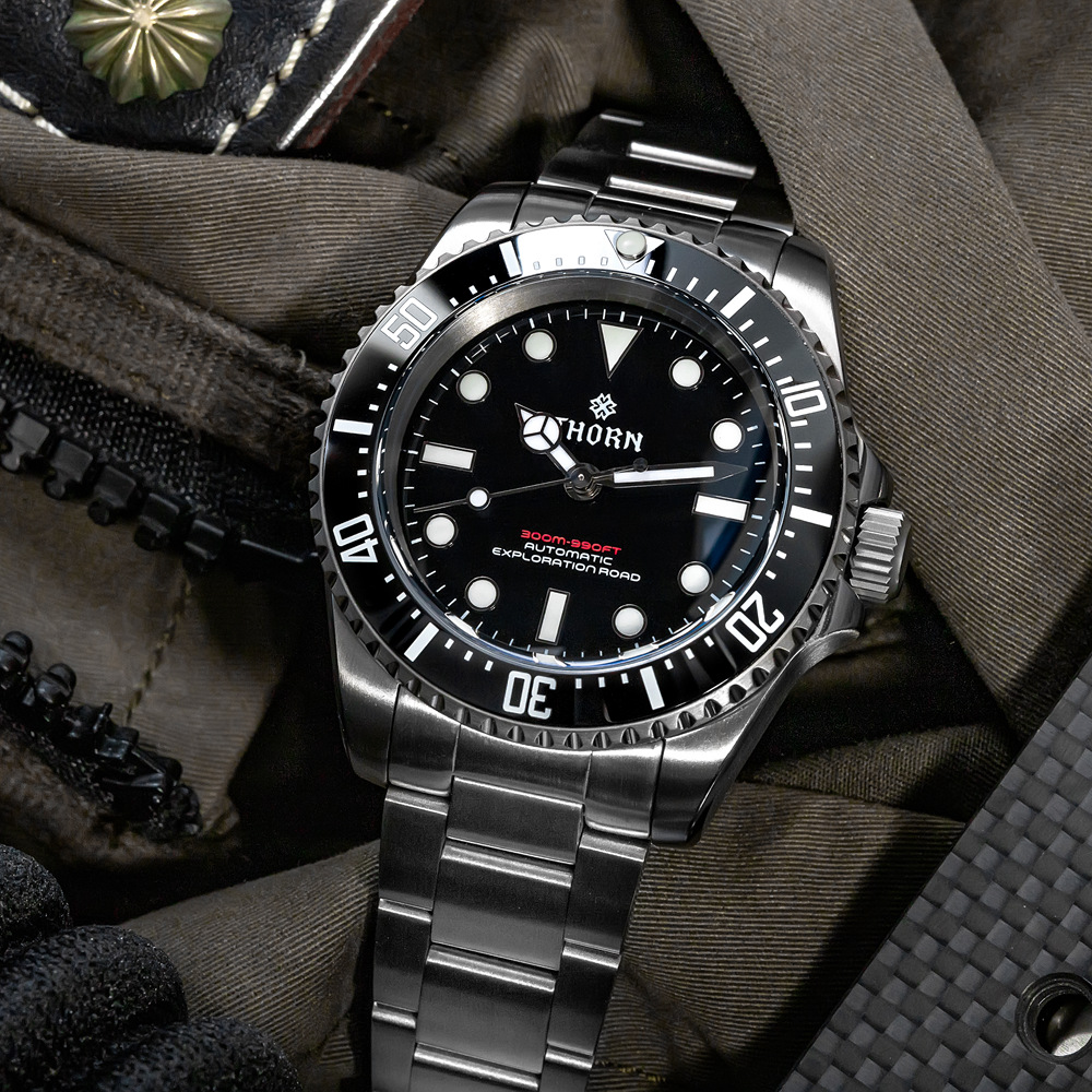 THORN SHY037 다이버용 자동 기계식 시계, 4 - Titanium Automatic Watch 300M Sapphire 리뷰 및 가격