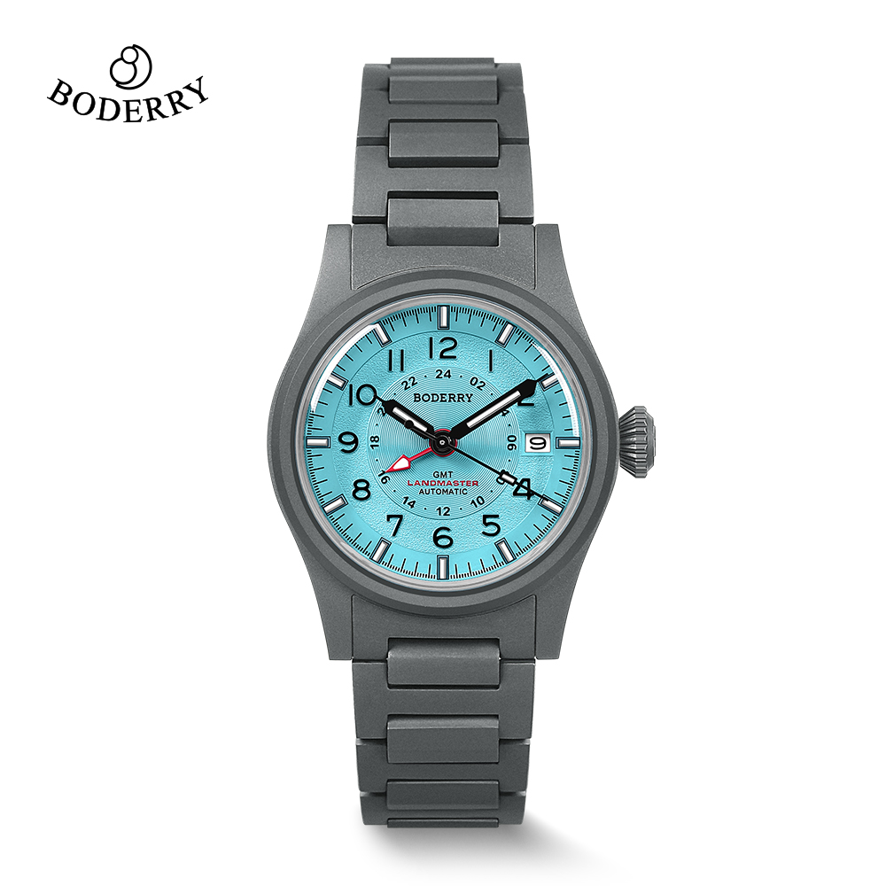 보더리 랜드마스터 GMT 필드 시계 남성용 티타늄 자동 - Field Watch Titanium 100M Sapphire 리뷰 및 가격