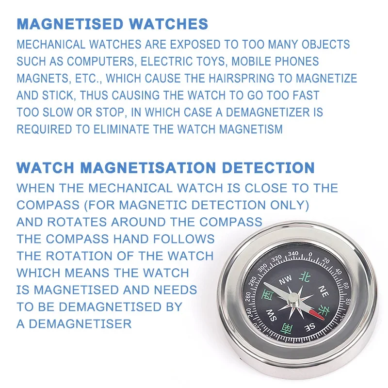 기계식 시계용 자기장 제거 장치, 자기장 제거 및 탈자 - Watch Demagnetizer Electrical Repair 리뷰 및 가격