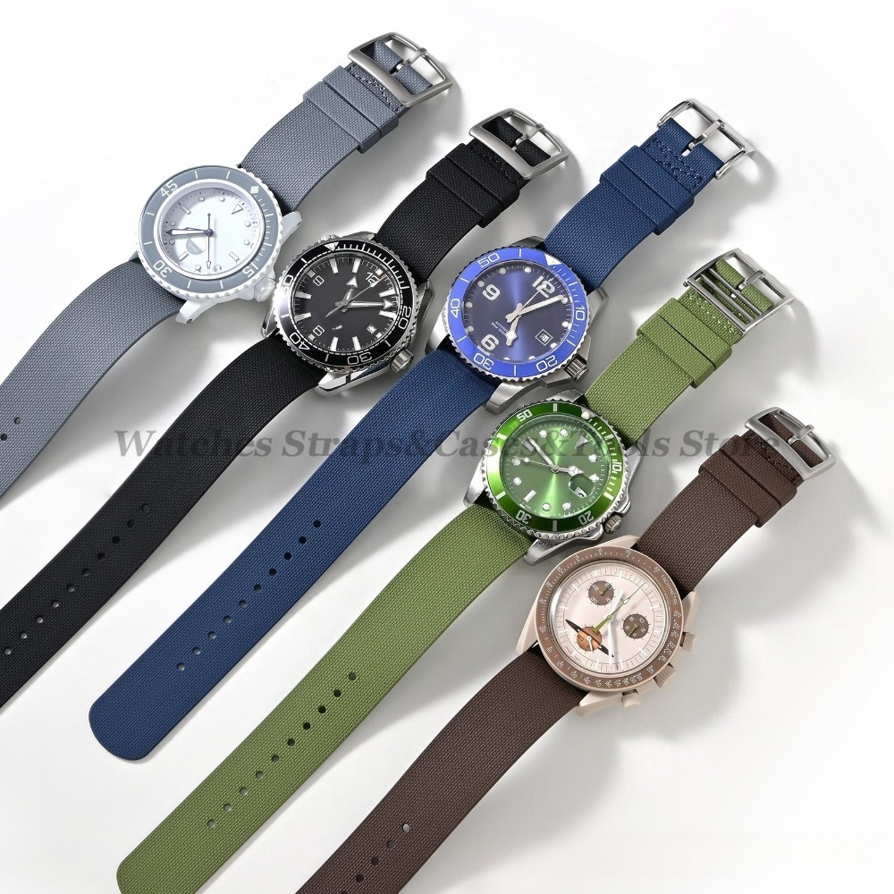 새로운 스포츠 패션 FKM 플루오로러버 시계줄 20mm - Fkm Rubber Dive Watch Strap 20Mm 리뷰 및 가격