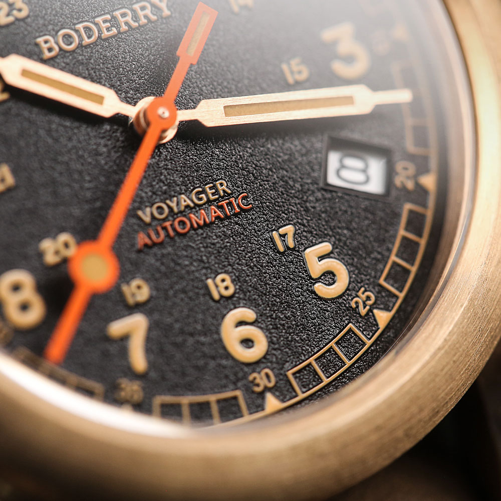 Boderry 필드 시계 브론즈 케이스 자동 기계식 보 - Field Watch Titanium 100M Sapphire 리뷰 및 가격