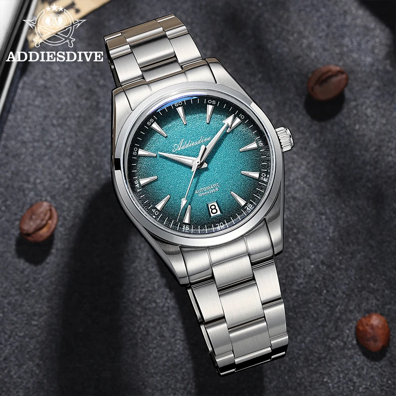 ADDIESDIVE 새로운 남성 시계 39mm 자동 8 - Watch Crown Screw Down Replacement 리뷰 및 가격