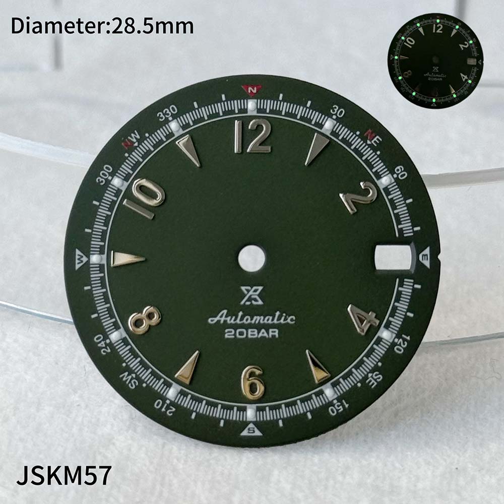 28.5mm S 로고 알파인리스트 NH35 멸균 맞춤형 - Watch Dial Custom Sterile 28.5Mm 리뷰 및 가격