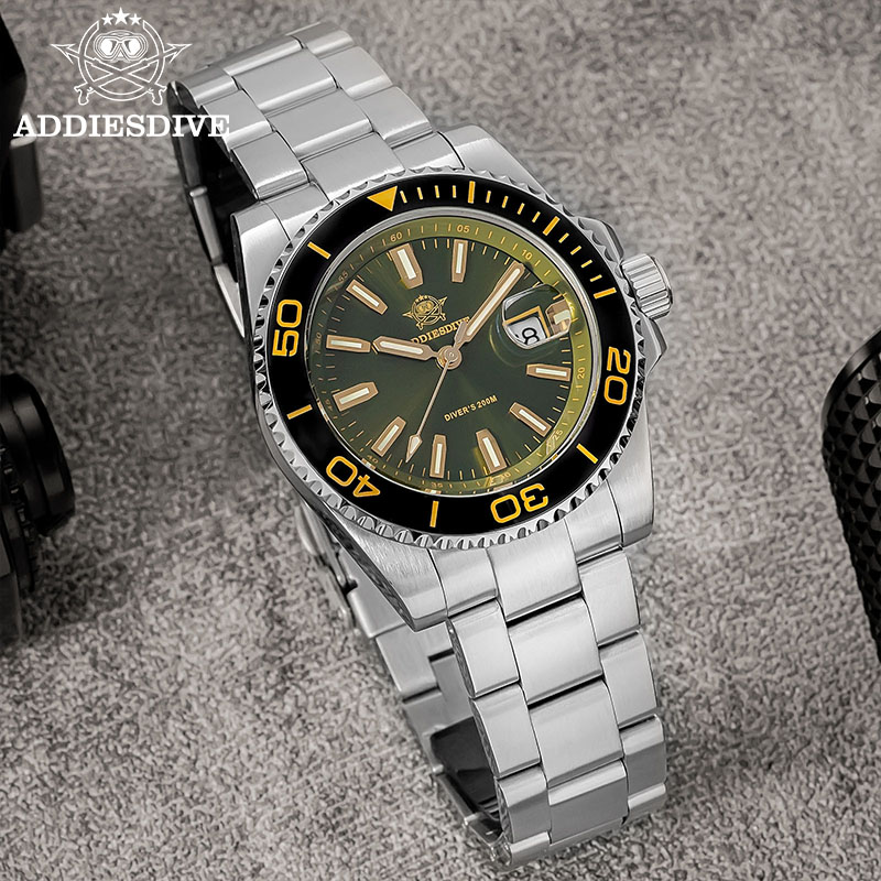 ADDIESDIVE 새로운 AD2510 럭셔리 남성용  - Watch Crown Screw Down Replacement 리뷰 및 가격
