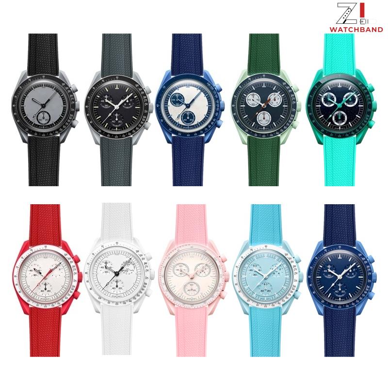 플루오로 러버 스트랩 19mm 20mm 21mm 22m - Fkm Rubber Dive Watch Strap 20Mm 리뷰 및 가격