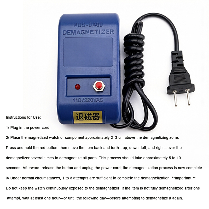 시계 탈자기 전기 기계식 쿼츠 시계 수리 도구 시계 탈 - Watch Demagnetizer Electrical Repair 리뷰 및 가격